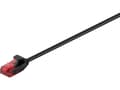 Miniatyrbilde 2 av 2: TRITON CAT 6 Slim patchkabel, U/UTP, Sort - Kabellengde 10 m
