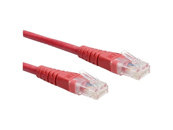 Roline Patchcord - RJ-45- 2 m - UTP - CAT 6 - punainen (21.15.1541)