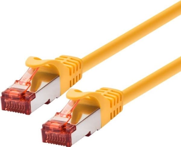 LOGON TCF66F500Y, 50 m, Cat6a, F/UTP (FTP), RJ-45, RJ-45, Gult