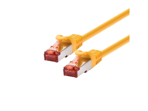 LOGON TCF66F500Y, 50 m, Cat6a, F/UTP (FTP), RJ-45, RJ-45, Gult