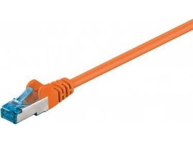 Goobay CAT 6 kaapeli, S/FTP (PiMF), oranssi - Kaapelin pituus 7,5 m