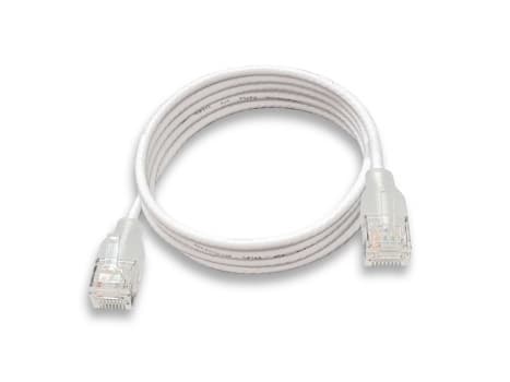 Wantec 7403, 0,5 m, Cat6a, valkoinen