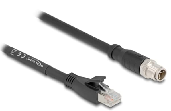 DeLOCK 80586, 10 m, Cat5e, S/FTP (S-STP), M12, RJ-45, Lajittelu