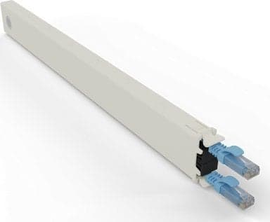 PATCHBOX CONEX8UTPBL, 0,8 m, Cat6a, U/UTP (UTP), RJ-45, RJ-45, sininen