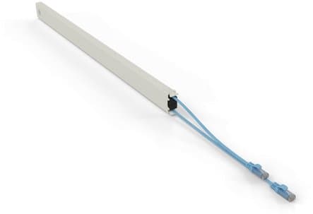 PATCHBOX CONE46UTPBL, 2,5 m, Cat6a, U/UTP (UTP), RJ-45, RJ-45, Blå