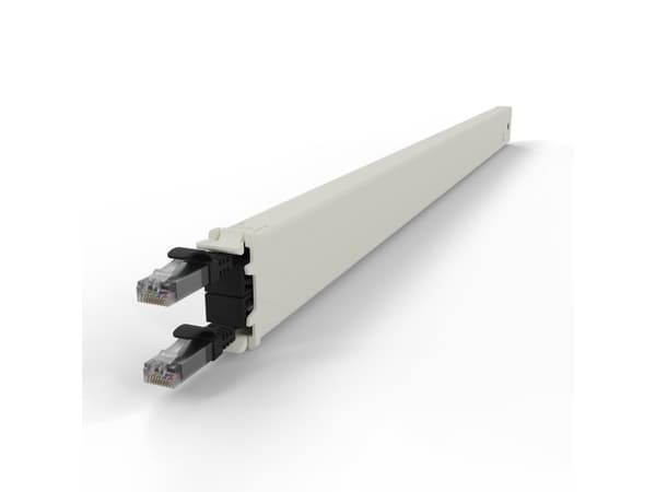 PATCHBOX CONE30UTPBK, 1,8 m, Cat6a, U/UTP (UTP), RJ-45, RJ-45, Sort