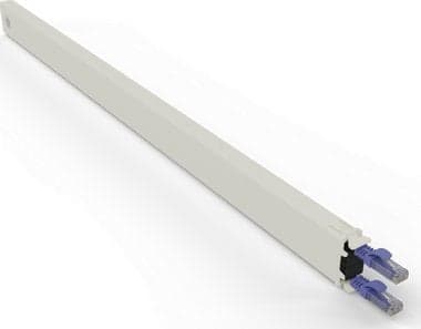 PATCHBOX CONE30UTPVI, 1,8 m, Cat6a, U/UTP (UTP), RJ-45, RJ-45, Fiolett