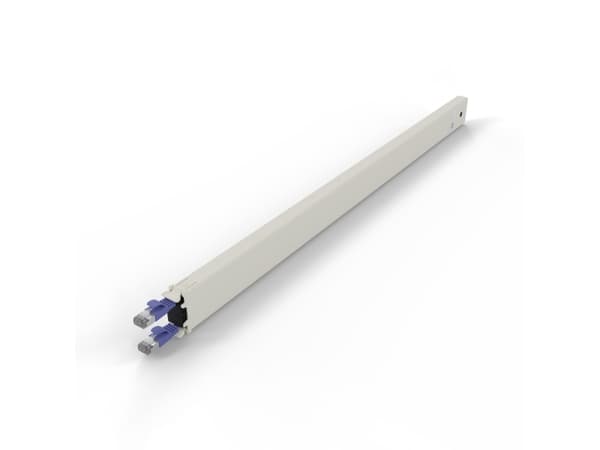 PATCHBOX CONE30STPVI, Bakke til kabelstyring, Cremefarvet, Fiolett, Akrylnitrilbutadienstyren, Polyoksymetylen (POM), 30U, 1,8 m, -20 - 60 °C