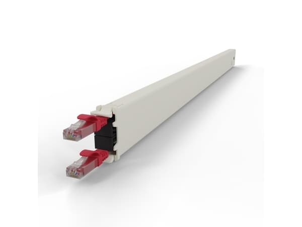 PATCHBOX CONE30UTPRD, 1,8 m, Cat6a, U/UTP (UTP), RJ-45, RJ-45, Rød