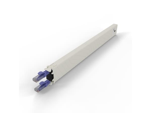PATCHBOX .one / Cassette / 8RU / UTP / Violet, 0.8 m, Cat6a, U/UTP (UTP), RJ-45, RJ-45, Violet