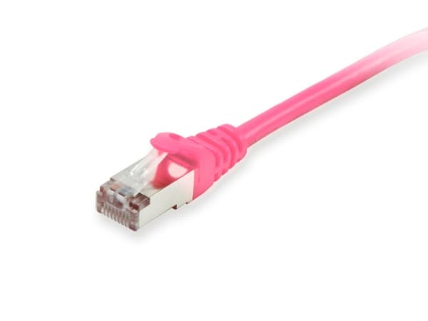 Equip 606902, 0,5 m, Cat6a, S/FTP (S-STP), RJ-45, RJ-45, vaaleanpunainen