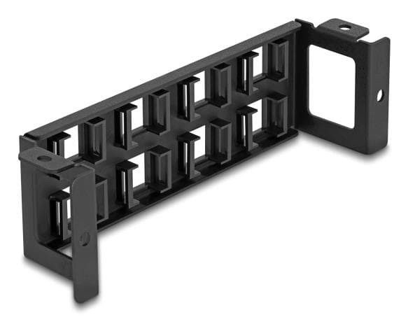 Delock Keystone holder 8-ports panelstruktur vertikal