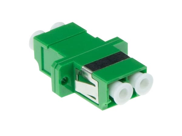 ACT Fiber optic LC/APC duplex adapter OS2