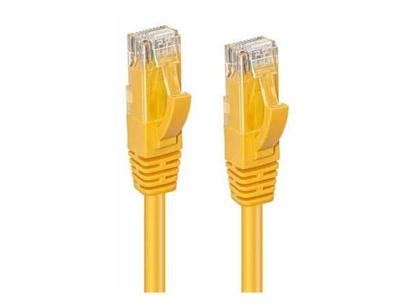 MicroConnect - Koblingskabel - RJ-45 (hann) til RJ-45 (hann) - 30 cm - 5 mm - UTP - CAT 6a - halogenfri, uten hindringer, rund, formstøpt, innendørs