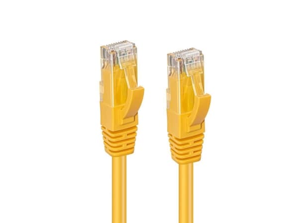 MicroConnect - Koblingskabel - RJ-45 (hann) til RJ-45 (hann) - 30 cm - 5 mm - UTP - CAT 6a - halogenfri, uten hindringer, rund, formstøpt, innendørs