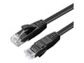 Pikkukuva 1 / 5: Microconnect MC-UTP6A0015S verkkokaapeli Musta 0,15 m Cat6a U/UTP (UTP)