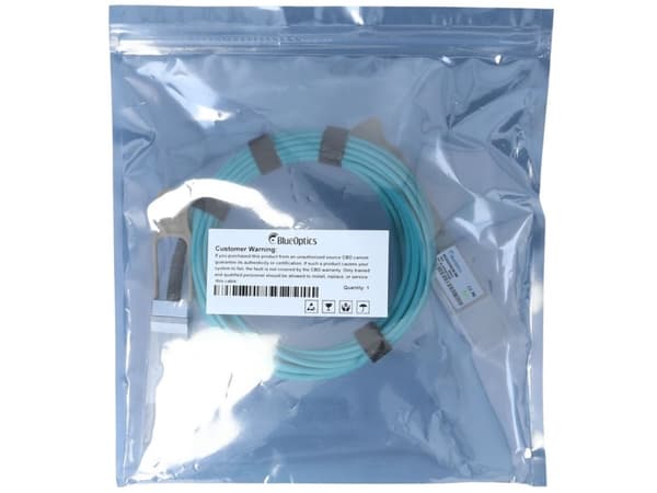 BlueOptics 980-9I15W-00L030-BO, 30 m, QSFP, QSFP, Uros/uros, Oranssi, 56 Gbit/s