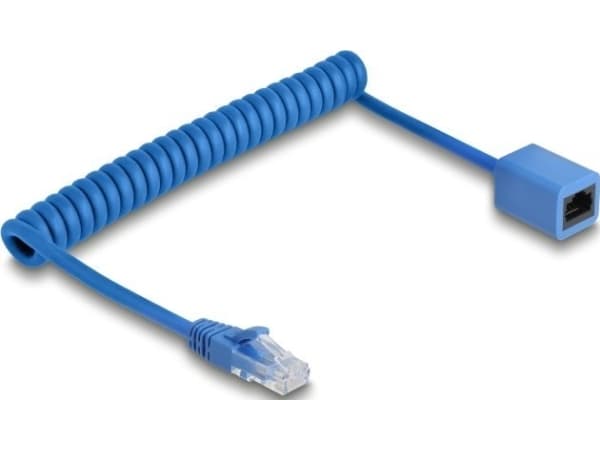 DeLOCK 90364, 0,75 m, Cat6, U/UTP (UTP), RJ-45, RJ-45, Blå