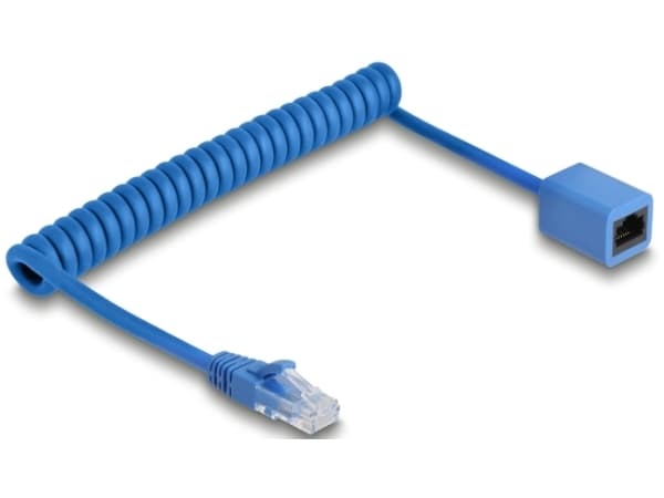 DeLOCK 90364, 0,75 m, Cat6, U/UTP (UTP), RJ-45, RJ-45, Blå