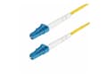 Miniatyrbilde 1 av 5: StarTech.com 2m (6.6ft) LC to LC (UPC) OS2 Single Mode Simplex Fiber Optic Cable, 9/125µm, Laser Optimized, 40G/100G, Bend Insensitive, Low Insertion