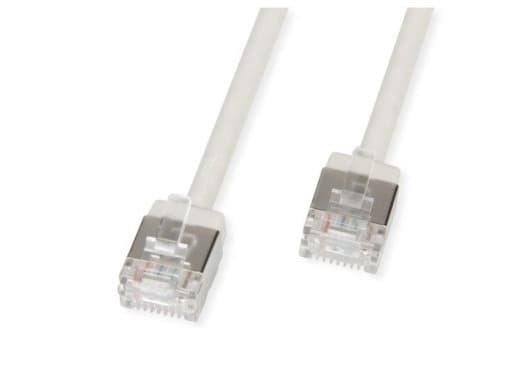 ROLINE 21.15.4503, 3 m, Cat6a, U/FTP (STP), RJ-45, RJ-45, harmaa
