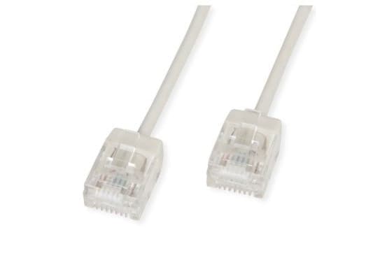 ROLINE 21.15.4403, 3 m, Cat6a, U/UTP (UTP), RJ-45, RJ-45, Grå