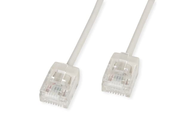 ROLINE 21.15.4403, 3 m, Cat6a, U/UTP (UTP), RJ-45, RJ-45, Grå
