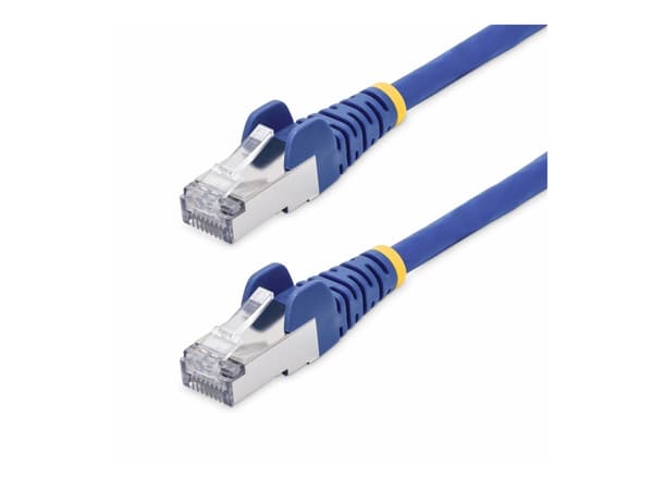 StarTech.com 2m Blue CAT8 Ethernet Cable, Snagless, S/FTP, 25G/40G - Koblingskabel - RJ-45 (hann) til RJ-45 (hann) - 2 m - 5.6 mm - S/FTP - 50 mikron