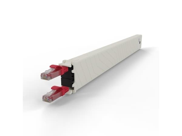 PATCHBOX CONEX8UTPRD, 0,8 m, Cat6a, U/UTP (UTP), RJ-45, RJ-45, Röd