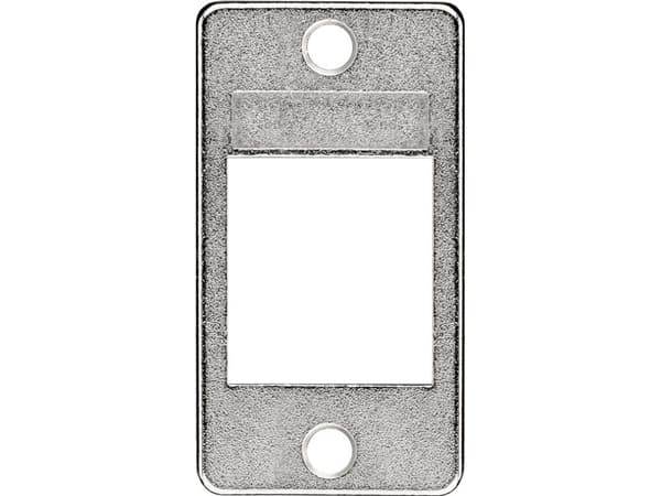 Goobay 79883, Ramme som klikker på plass, Zink, Sølv, 19,8 mm, 35,5 mm, 9,1 mm