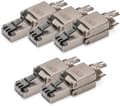 Miniatyrbilde 2 av 2: Digitus DN-93837-5, RJ45, Metallisk, Hankjønn, Rett, Nickel, Zink, Cat8.1