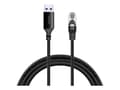 Miniatyrbilde 4 av 5: LogiLink CU0404, 5 m, Cat6, S/FTP (S-STP), RJ-45, Sort