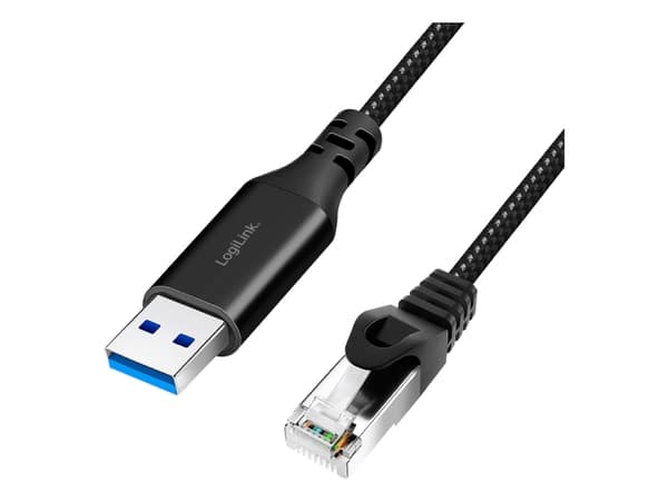 LogiLink CU0404, 5 m, Cat6, S/FTP (S-STP), RJ-45, Sort