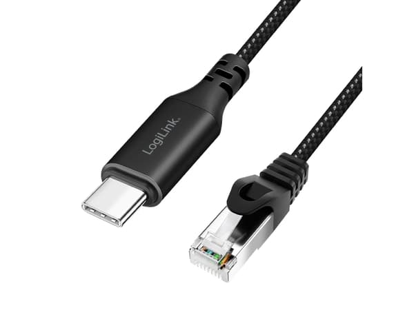 LogiLink CU0416, 10 m, Cat6, S/FTP (S-STP), RJ-45, Sort