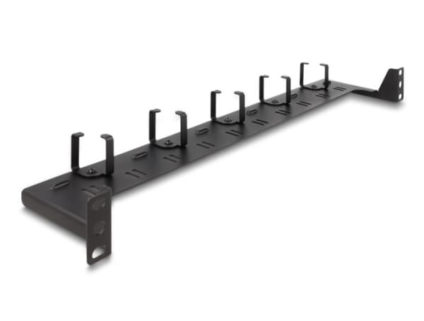 Delock 19\ LWL Rangierpanel 1 HE schwarz"