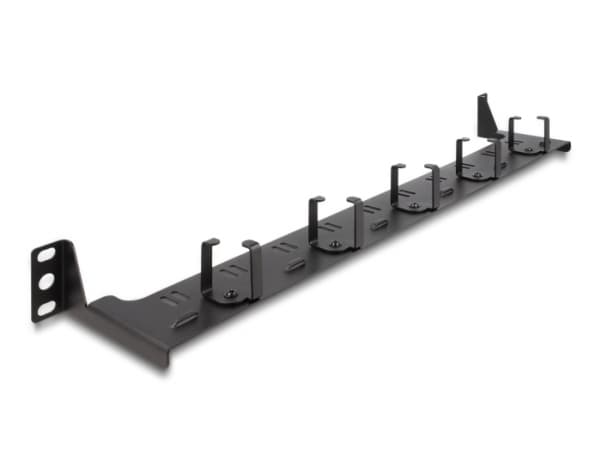 Delock 19\ LWL Rangierpanel 1 HE schwarz"