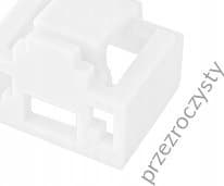 Alantec Lukituslaite RJ45-pistorasioille luvatonta työntöä vastaan, läpinäkyvä väri (pakkaus 24 kpl + avain) ALANTEC ALANTEC