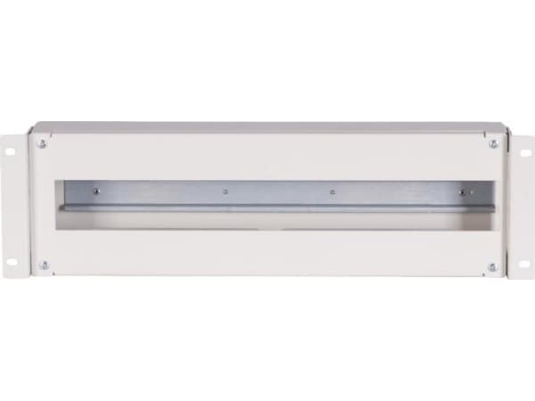 Alantec Spänningsfördelningscentral 19" 3U, utan tillbehör, grå ALANTEC