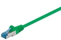 Pikkukuva 2 / 2: Goobay CAT 6A liitäntäkaapeli, S/FTP (PiMF), vihreä - Kaapelin pituus 20 m