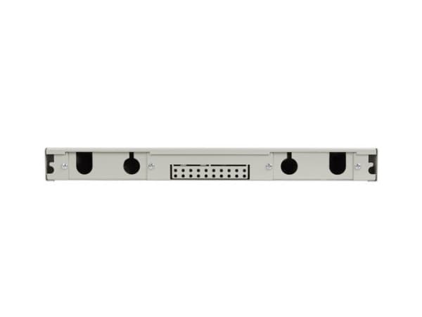 LANBERG 24XSC SIMPLEX / 24XLC DUPLEX RACK 19" 1U FIBER OPTIC DISTRIBUTION FRAME GRAY + ACCESSORIES