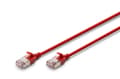 Miniatyrbild 1 av 5: Digitus DK-1632-A-003S-R, 0,3 m, Cat6a, F/FTP (FFTP), RJ-45, RJ-45, Rød