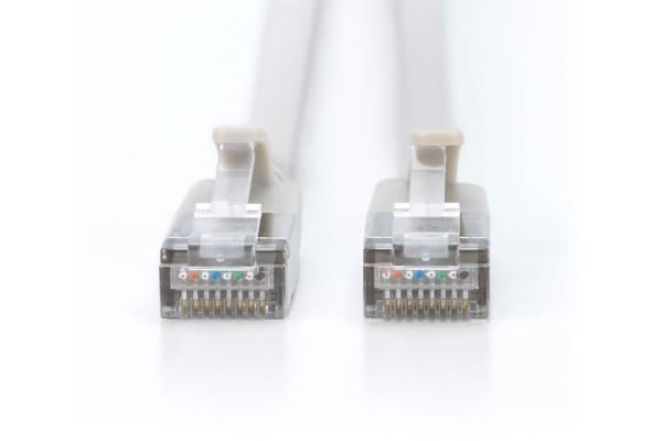 Digitus DK-1632-A-003S, 0,3 m, Cat6a, F/FTP (FFTP), RJ-45, RJ-45, Grå