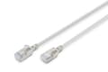 Miniatyrbild 1 av 5: Digitus DK-1632-A-003S, 0,3 m, Cat6a, F/FTP (FFTP), RJ-45, RJ-45, Grå