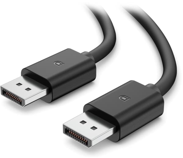 Dell CB325D - DisplayPort-kabel - DisplayPort (hane) till DisplayPort (hane) - DisplayPort 1.4 - 1.8 m - 8K60Hz stöd, 5K60Hz stöd, 4K120Hz stöd, HDR-