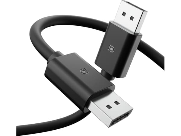 Dell CB325D - DisplayPort-kabel - DisplayPort (hane) till DisplayPort (hane) - DisplayPort 1.4 - 1.8 m - 8K60Hz stöd, 5K60Hz stöd, 4K120Hz stöd, HDR-