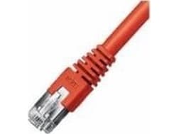 LOGON Cat6 SSTP/PIMF 0.5m, 0,5 m, RJ-45, RJ-45, Röd