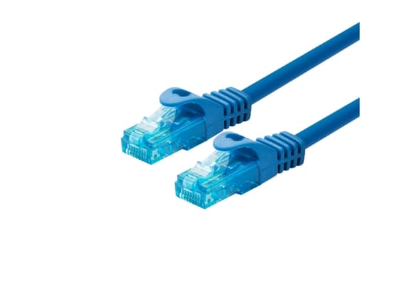 LOGON TCU55U0025B, 2,5 m, Cat5e, U/UTP (UTP), RJ-45, RJ-45, Blå