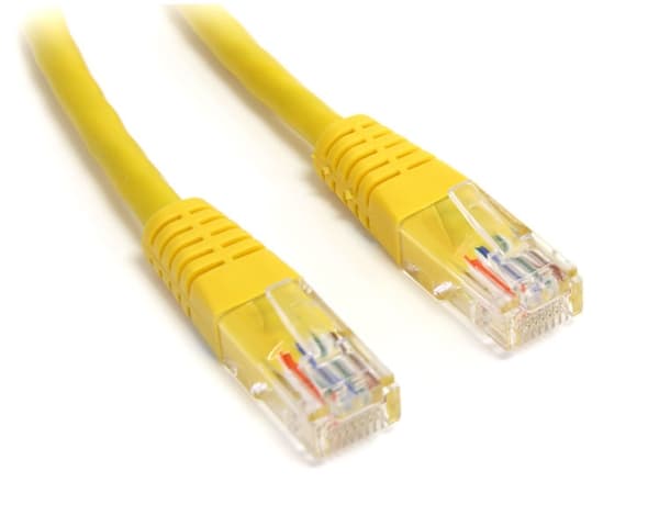 LOGON UTP Cat.5e, 15 m, Cat5e, RJ-45, RJ-45, Gult