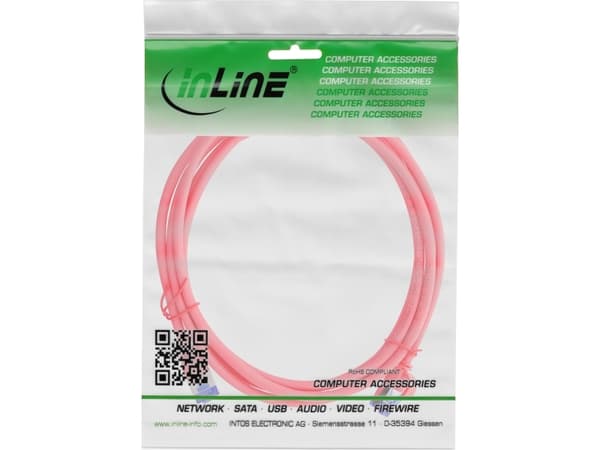 InLine 74900R, 10 m, Cat6a, S/FTP (S-STP), RJ-45, RJ-45, punainen