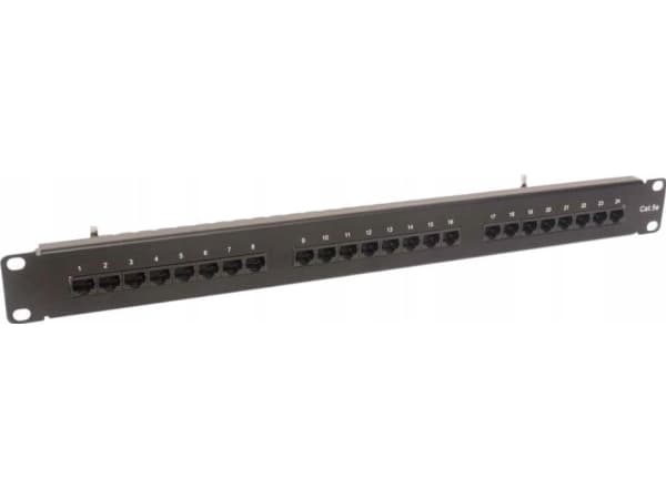 TKH Securitynet CCAS-PA5E-24UTP-O Skydas 5e UTP 24 x RJ-45 su lentyna